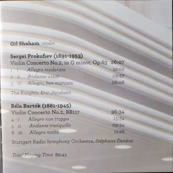 CD Sergei Prokofiev: 1930s Violin Concertos Vol 2