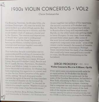 CD Sergei Prokofiev: 1930s Violin Concertos Vol 2