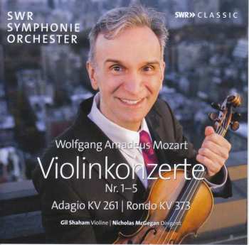 2CD Wolfgang Amadeus Mozart: Violinkonzerte Nr. 1-5 / Adagio KV 261 / Rondo KV 373