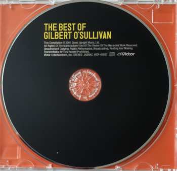 CD Gilbert O'Sullivan: The Best Of Gilbert O'Sullivan