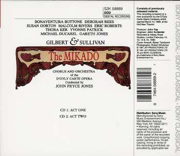 2CD/Dobozkészlet Gilbert & Sullivan: The Mikado