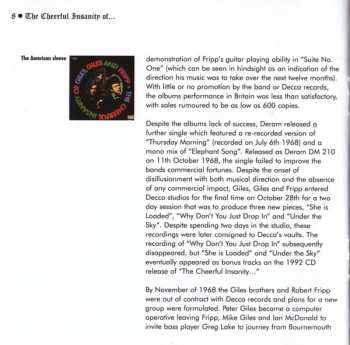 CD Giles, Giles And Fripp: The Cheerful Insanity Of Giles, Giles & Fripp