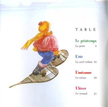 CD/Dobozkészlet Gilles Vigneault: Les Quatre Saisons De Piquot