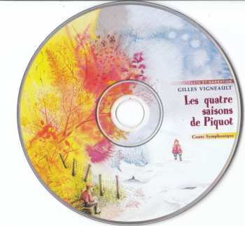 CD/Dobozkészlet Gilles Vigneault: Les Quatre Saisons De Piquot