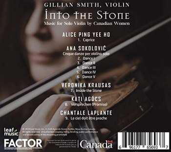 CD Gillian Smith: Into The Stone: Music For Solo Violin By Canadian Women