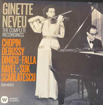 4CD/Dobozkészlet Ginette Neveu: The Complete Recordings
