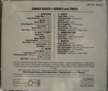 CD Ginger Baker: Horses And Trees