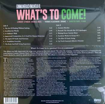 LP GinmanBlachmanDahl: What’s To Come!