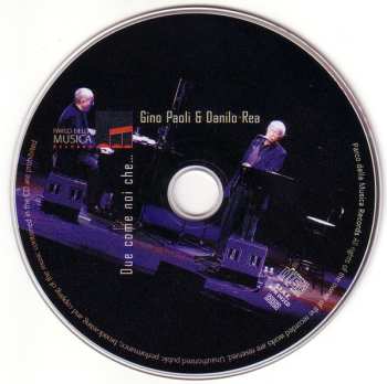 CD Gino Paoli: Due Come Noi Che....