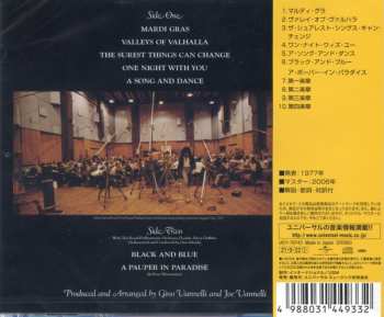 CD Gino Vannelli: A Pauper In Paradise LTD