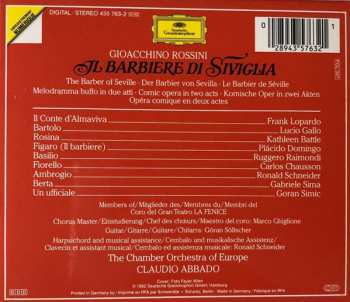 2CD/Dobozkészlet Claudio Abbado: Il Barbiere Di Siviglia 