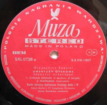 Album Gioacchino Rossini: Jerzy Semkow Conducts Rossini Overtures
