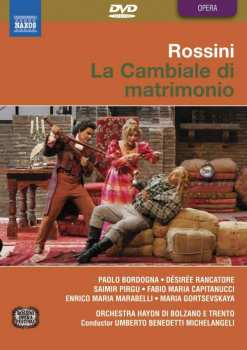 DVD Gioacchino Rossini: La Cambiale di Matrimonio