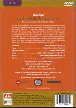 DVD Gioacchino Rossini: La Cambiale di Matrimonio