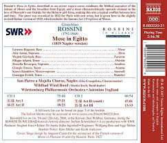 2CD Gioacchino Rossini: Mose In Egitto (1819 Naples Version)