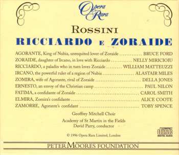 3CD/Dobozkészlet The Academy Of St. Martin-in-the-Fields: Ricciardo e Zoraide