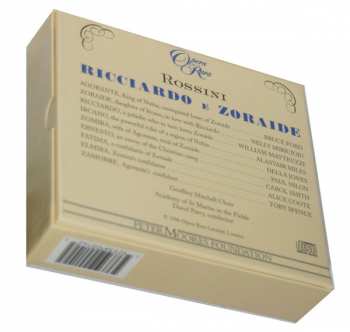 3CD/Dobozkészlet The Academy Of St. Martin-in-the-Fields: Ricciardo e Zoraide