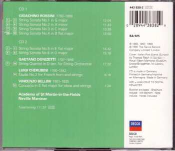 2CD Sir Neville Marriner: String Sonatas 1-6