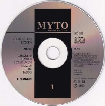 2CD Tullio Serafin: Mosè