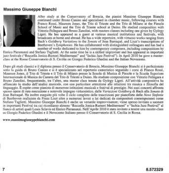 CD Giorgio Federico Ghedini: Complete Piano Music 1 - 29 Canoni • Nove Pezzi • Tema Con Variazioni