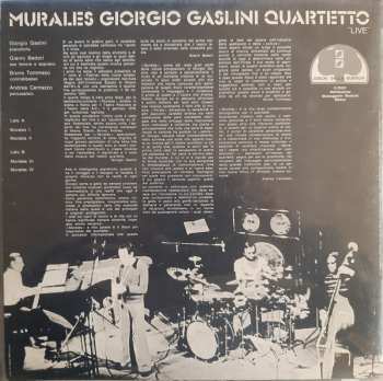 LP Giorgio Gaslini Quartet: Murales - Giorgio Gaslini Quartetto Live