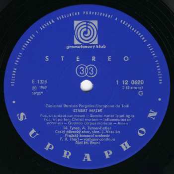 LP Prague Chamber Orchestra: Stabat Mater