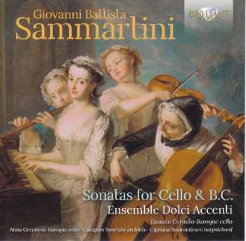 CD Daniele Cernuto: G.B. Sammartini Sonatas For Cello E B.c.