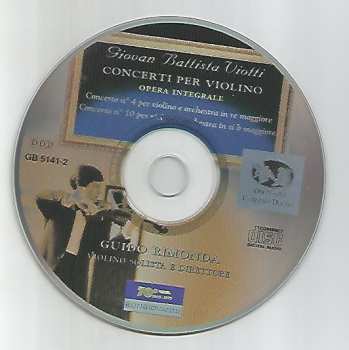 CD Giovanni Battista Viotti: Concerti Per Violino - Opera Integrale