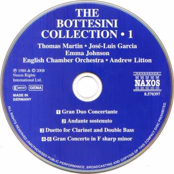 CD English Chamber Orchestra: Gran Concerto In F Sharp Minor / Gran Duo Concertante