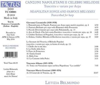 CD Giovanni Caramiello: Canzoni Napoletane E Celebri Melodie