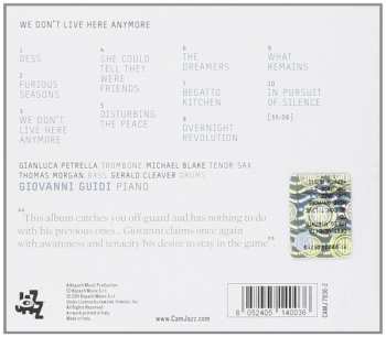 CD Giovanni Guidi: We Don't Live Here Anymore