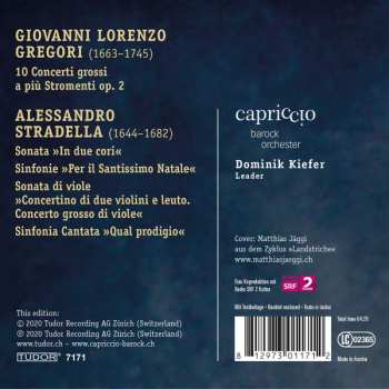 CD Alessandro Stradella: 10 Concerti Grossi Op. 2 / Sonate • Sinfonie