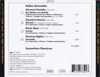 CD Gioacchino Rossini: Italian Serenades