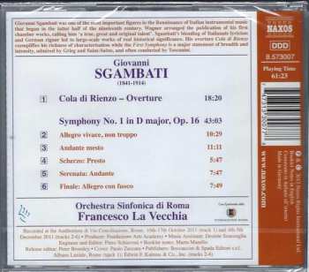 CD Francesco La Vecchia: Symphony No. 1 • Cola Di Rienzo - Overture