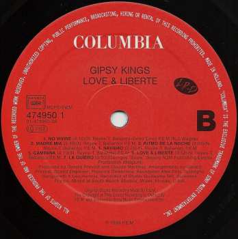 LP Gipsy Kings: Love & Liberté