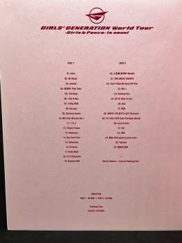 2DVD 소녀시대: Girls' Generation World Tour: "Girls & Peace" In Seoul