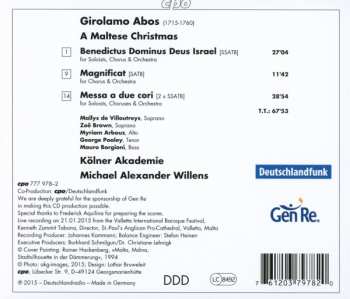 CD Kölner Akademie: A Maltese Christmas