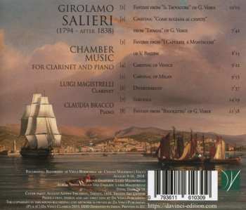 CD Luigi Magistrelli: Chamber Music For Clarinet And Piano