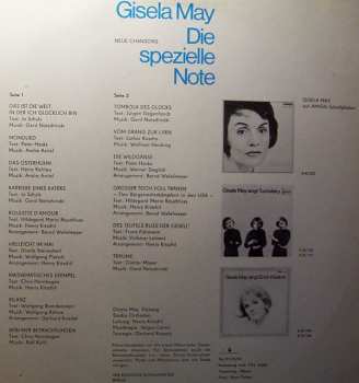 LP Gisela May: Die Spezielle Note