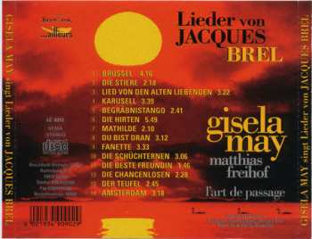 CD Gisela May: Lieder Von Jacques Brel