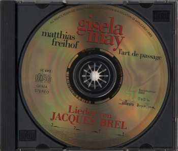 CD Gisela May: Lieder Von Jacques Brel