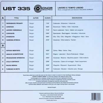 LP Giuliano Sorgini: Lavoro E Tempo Libero