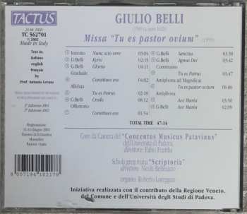 CD Roberto Loreggian: Missa "Tu Es Pastor Ovium"
