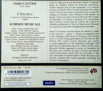 CD Giulio Caccini: L'Euridice