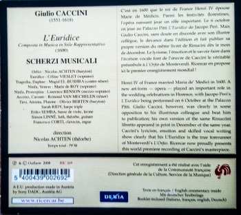 CD Giulio Caccini: L'Euridice