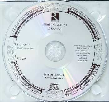 CD Giulio Caccini: L'Euridice