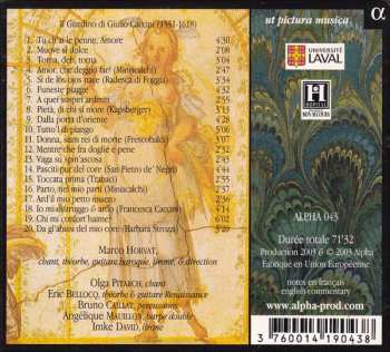 CD Giulio Caccini: Il Giardino Di Giulio Caccini