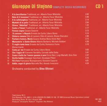 14CD/Dobozkészlet Giuseppe Di Stefano: Complete Decca Recordings LTD