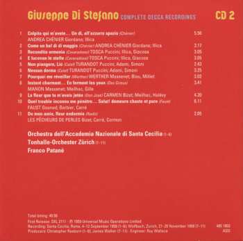 14CD/Dobozkészlet Giuseppe Di Stefano: Complete Decca Recordings LTD
