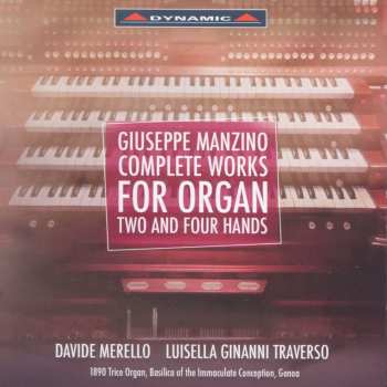 Album Giuseppe Manzino: Werke Für Orgel Zwei- Und Vierhändig